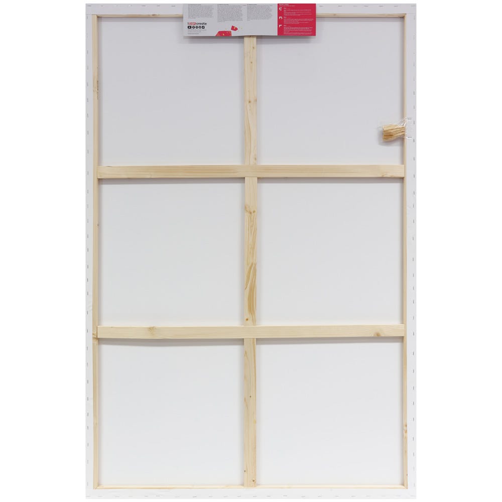 დაგრუნტული სამხატვრო ტილო ქვეჩარჩოზე MM Studio Canvas Pine Frame S.T. 100x150cm