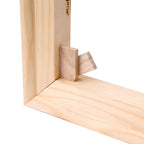 დაგრუნტული სამხატვრო ტილო ქვეჩარჩოზე MM Studio Canvas Pine Frame S.T. 30x40cm