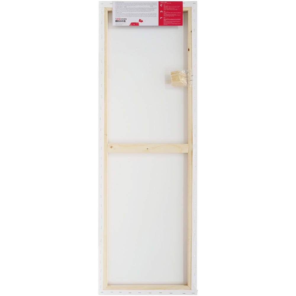 დაგრუნტული სამხატვრო ტილო ქვეჩარჩოზე MM Studio Canvas Pine Frame S.T. 40x120cm