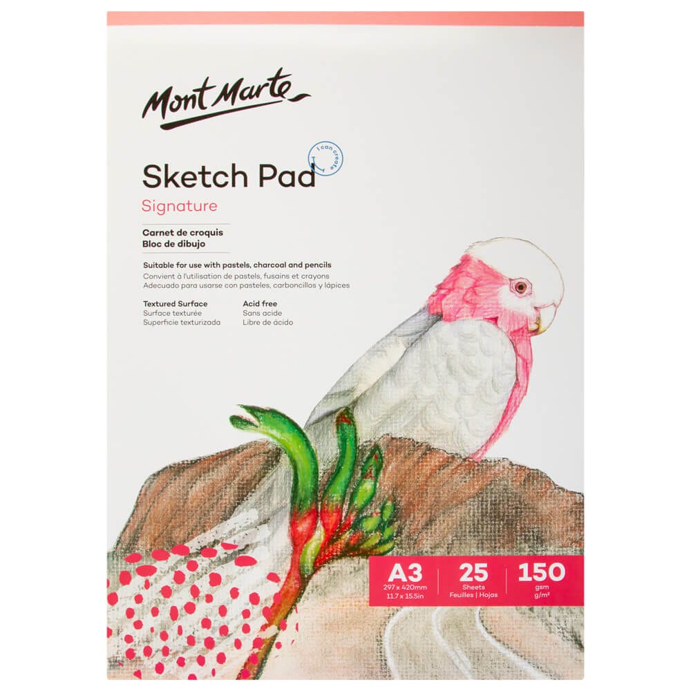 სახატავი სკეჩპადი MM Sketch Pad 150gsm 25 sheet A3