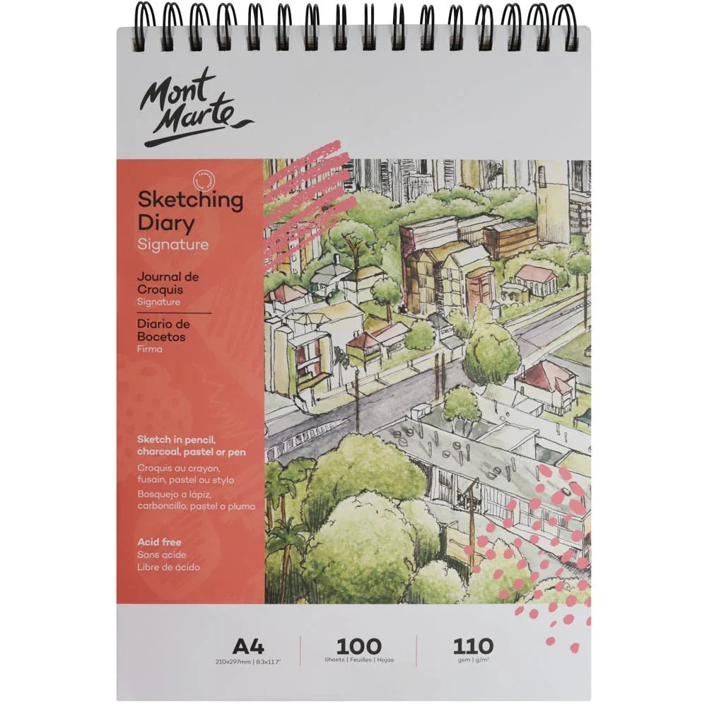 Sketching Diary – A4, 100 Sheets, 110gsm