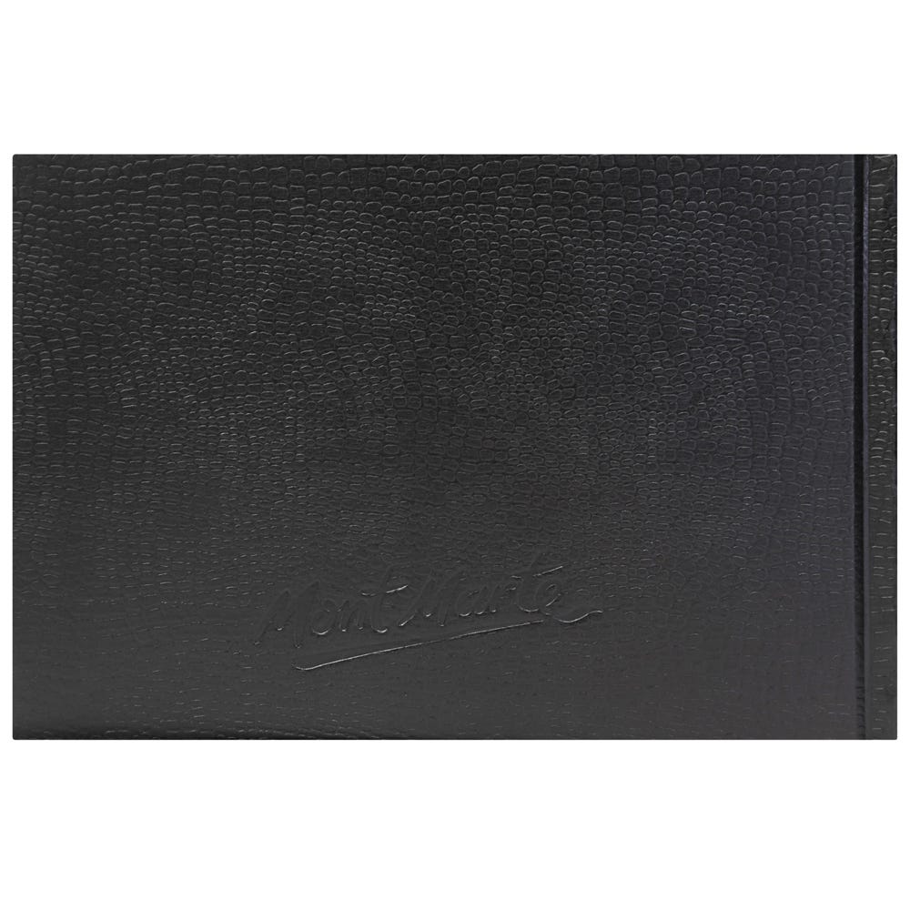 სკეჩბუქი მყარი ყდით MM Sketch Journal Croc A5 Lscape 100pg 150gsm