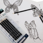 სკეჩინგის ფანქრები 10 ცალი MM Sketching Pencils 10pc