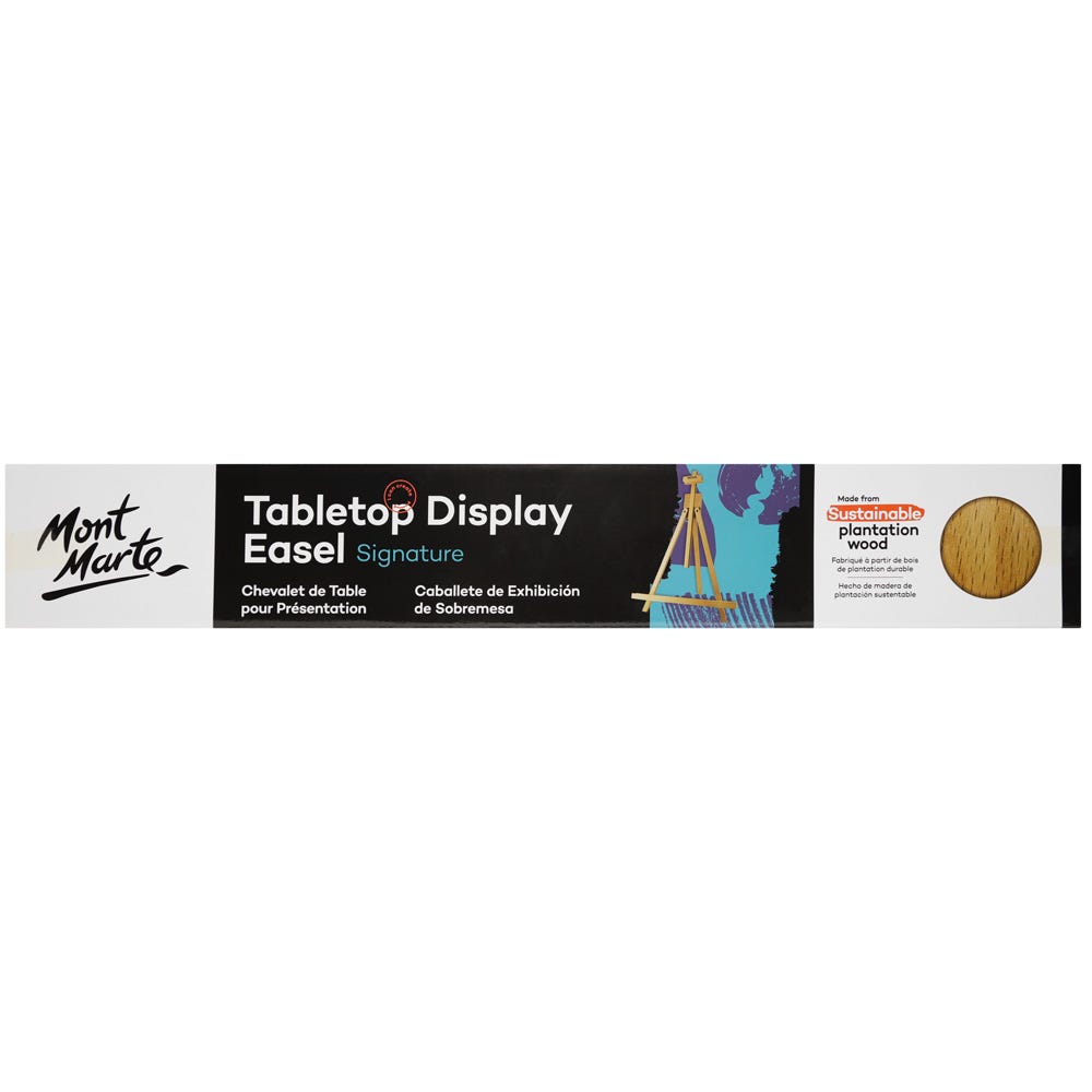 მაგიდის მოლბერტი დასადგამი წიფელის ხის - MontMarte Tabletop Display Easel Beech (Signature)