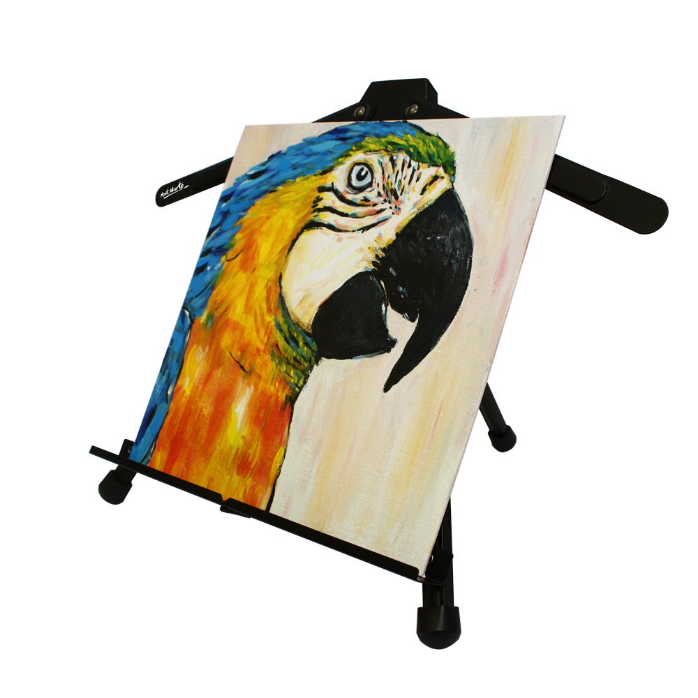ალუმინის მოლბერტი (სამაგიდო) + ჩანთა - MontMarte Aluminium Table Top Easel