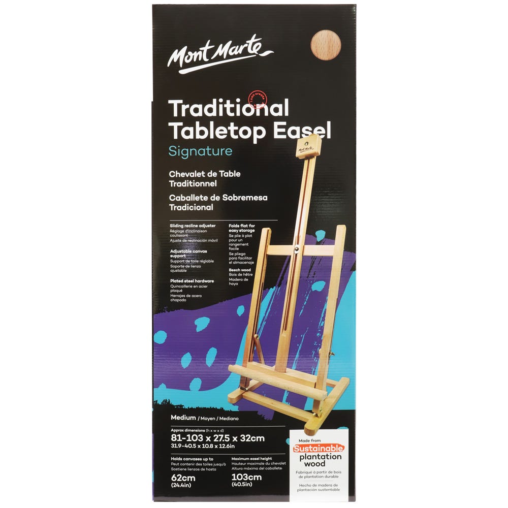 ტრადიციული მაგიდის მოლბერტი MM Traditional Desk Easel