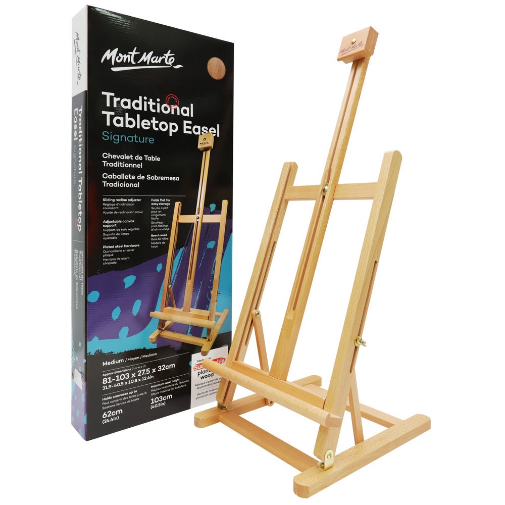 ტრადიციული მაგიდის მოლბერტი MM Traditional Desk Easel