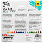MM Ultra-Soft Colour Pencils 18pc