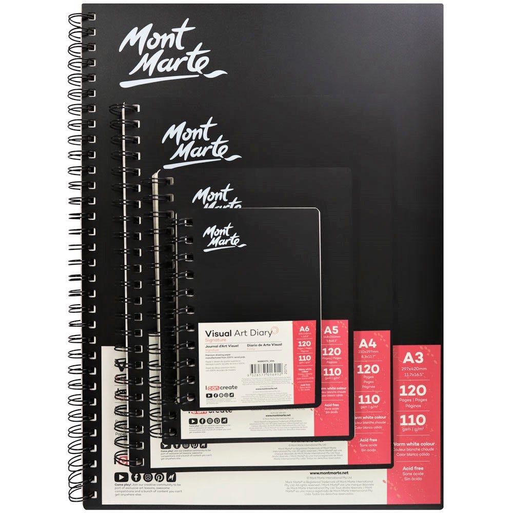 MM Visual Art Diary A3 120page
