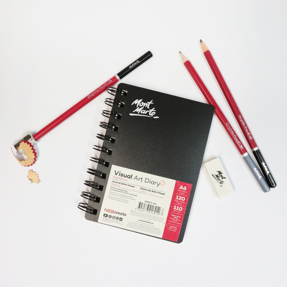 MM Visual Art Diary A6 120page