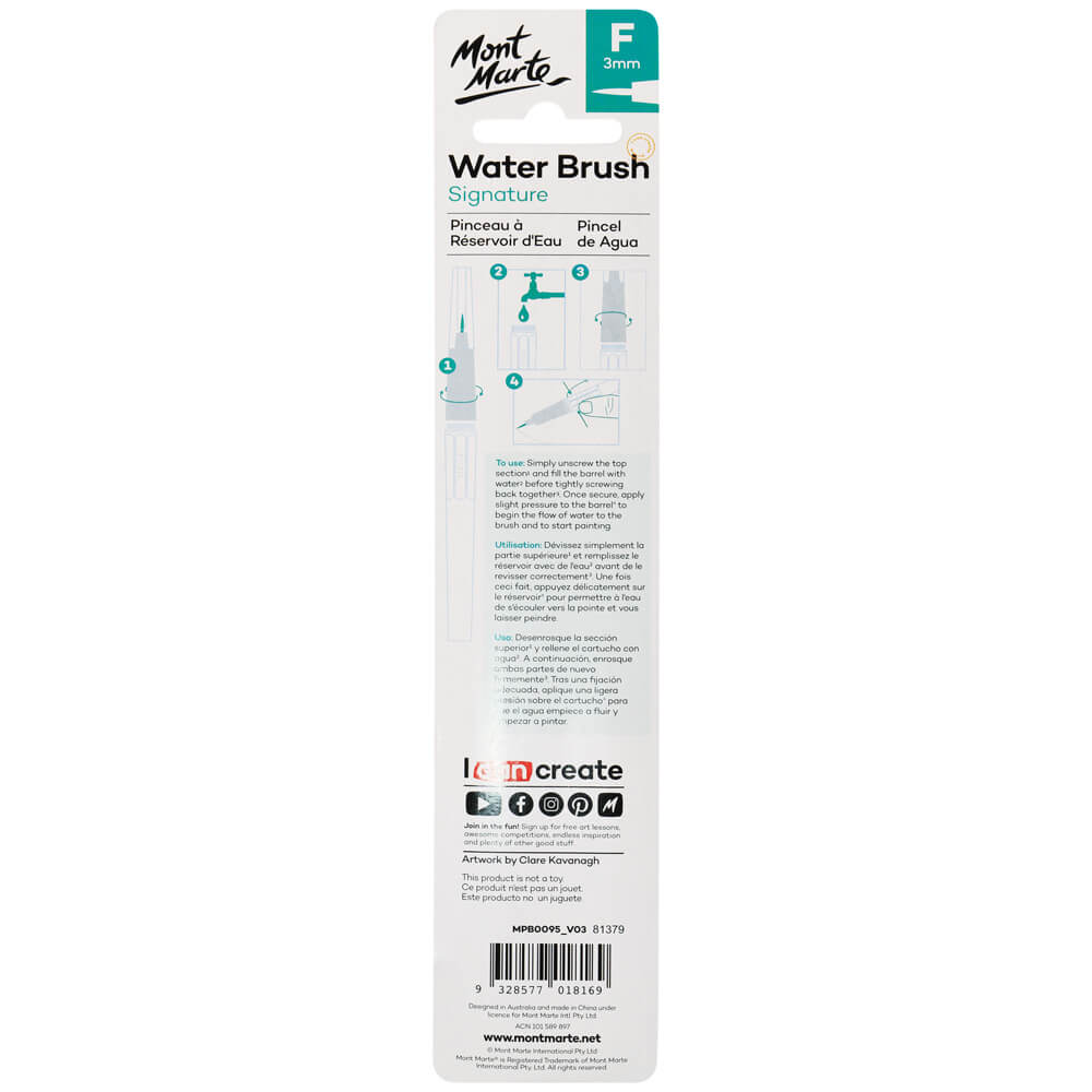 MM Waterbrush - Fine Tip