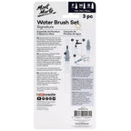 MM Waterbrush Set Flat F/M/B 3pc BMHS0045