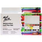 MM Watercolour Half Pan Set 21pc - აკვარელის საღებავი
