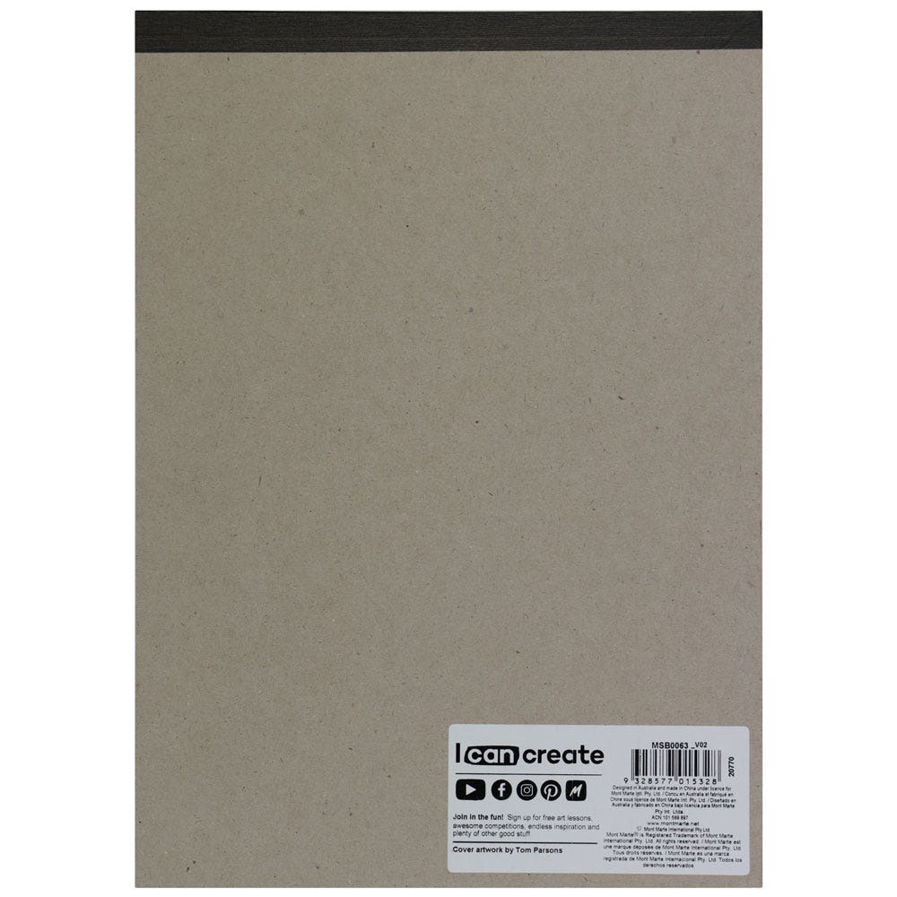 აკვარელის პადი MM Watercolour Pad German Paper A4 180gsm 15sht