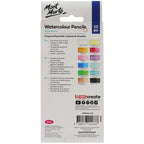 აკვარელის ფანქრები ნაკრები 12 ფერი MM Watercolour Pencils 12pc