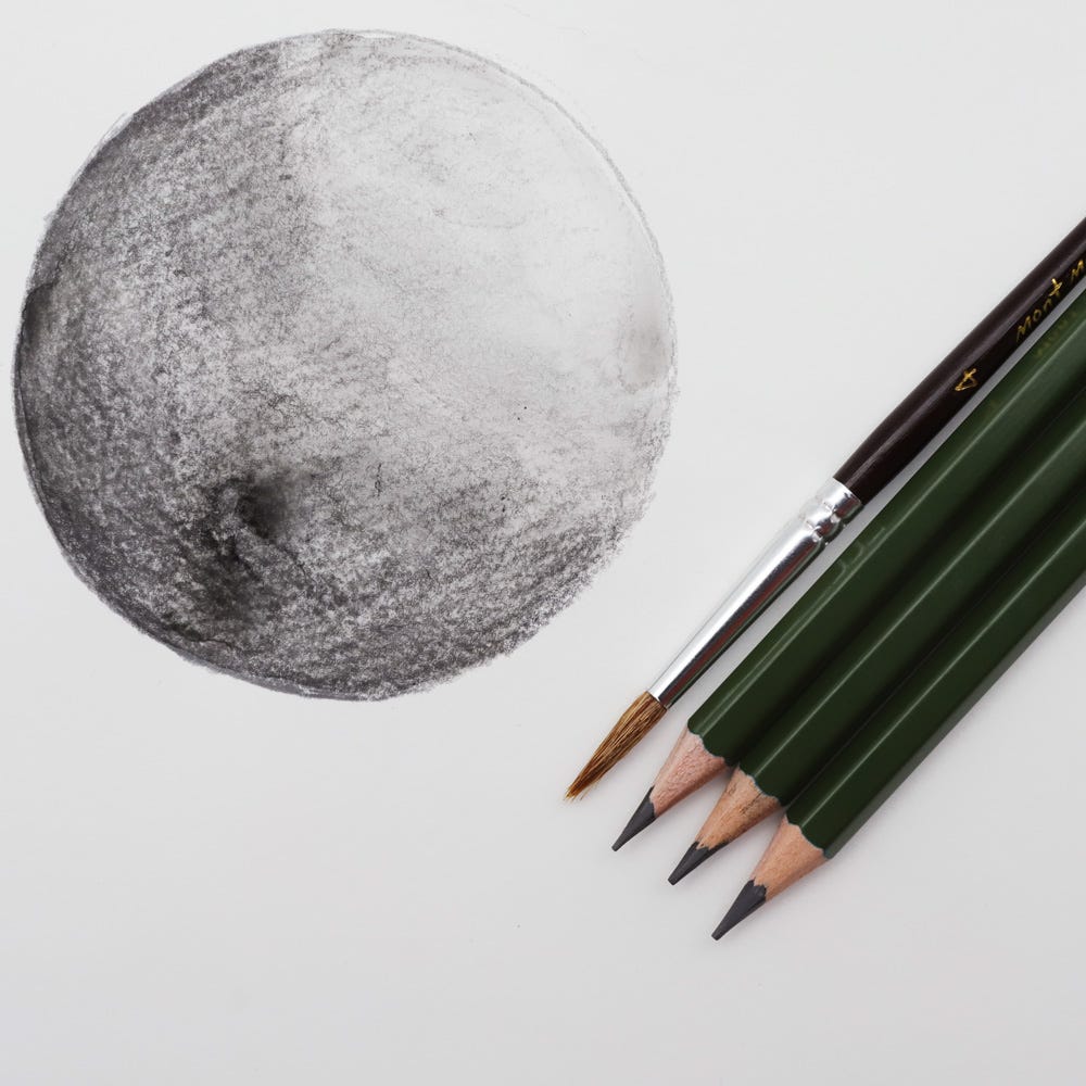 MM Watersoluble Graphite Pencil Set 5pc