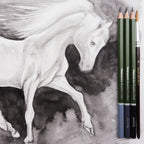 MM Watersoluble Graphite Pencil Set 5pc