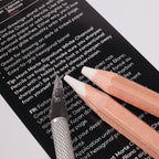 თეთრი ნახშირის ფანქრები (სქელი) White Charcoal Pencils Lge Hex 2pc