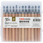 Woodworking tools 12 pieces - MM Wood Carving Set 12pc