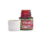 ვიტრაჟის საღებავი 45მლ - Pebeo Vitrail 45ml Crimson (გამჭვირვალე მინის საღებავი)
