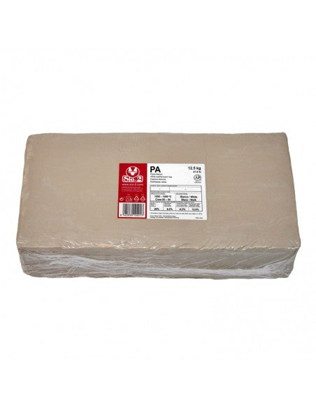 SIO 2 - PA blanca / თეთრი თიხა კლასიკური 12,5kg წვის დიაპაზონი 1050-1080C