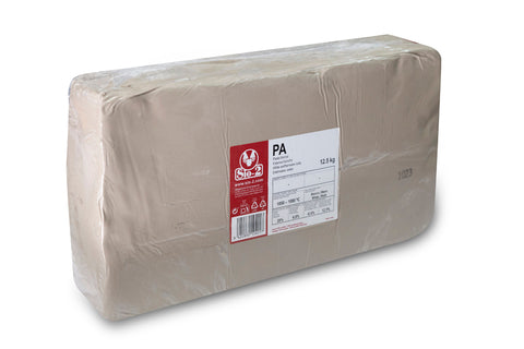 SIO 2 - PA blanca / თეთრი თიხა კლასიკური 12.5kg წვის დიაპაზონი 1050-1080C