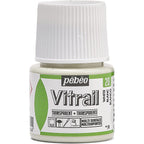ვიტრაჟის საღებავი 45მლ - Pebeo Vitrail 45ml White (გამჭვირვალე მინის საღებავი)