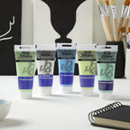 Pebeo Studio Acrylics 100ml Phosphorescent Gel Blue