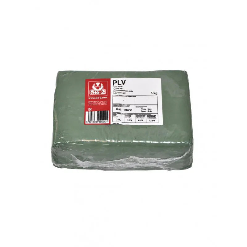 SIO 2 - PVL Verde / მწვანე თიხა 5კგ (1050-1080C)
