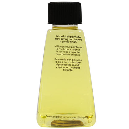 სელის ზეთი 125მლ (რაფინირებული) Refined Linseed Oil 125ml - ARTISTA