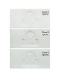SIO 2 - ANETO porcelana White 3D / თეთრი ფაიფური 3D -5კგ (1230C° -1270C°)