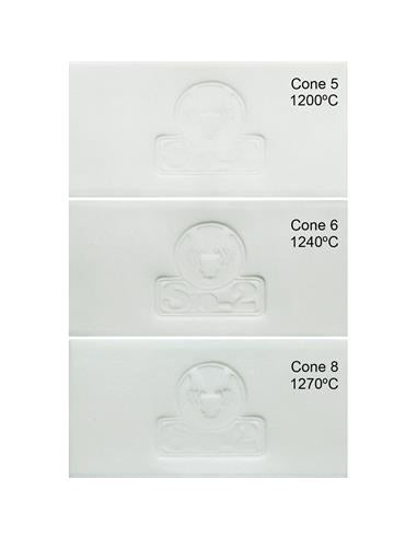SIO 2 - ANETO porcelana White 3D / თეთრი ფაიფური 3D -5კგ (1230C° -1270C°)