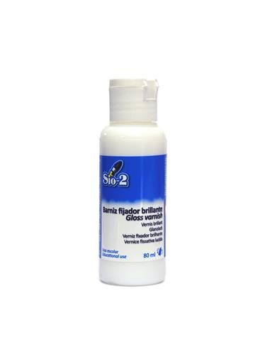 SIO- Gloss Varnish 80ml პრიალა ლაქი ჰაერზე შრობადი თიხისთვის
