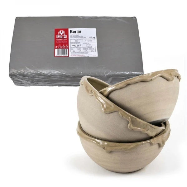 SIO 2 - BERLIN refracteria gris 0-0.02mm 12.5kg / წვის ტემპერატურა 1200-1300C