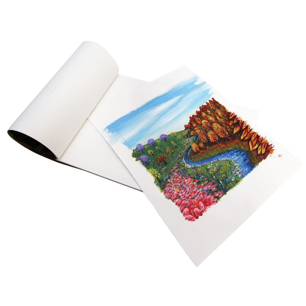 ტილოს რვეული / ალბომი Canvas Pad 10 Sheet A3 - ARTISTA