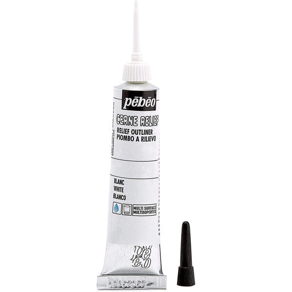 რელიეფური კონტური თეთრი RELIEF OUTLINER T20ML WHITE