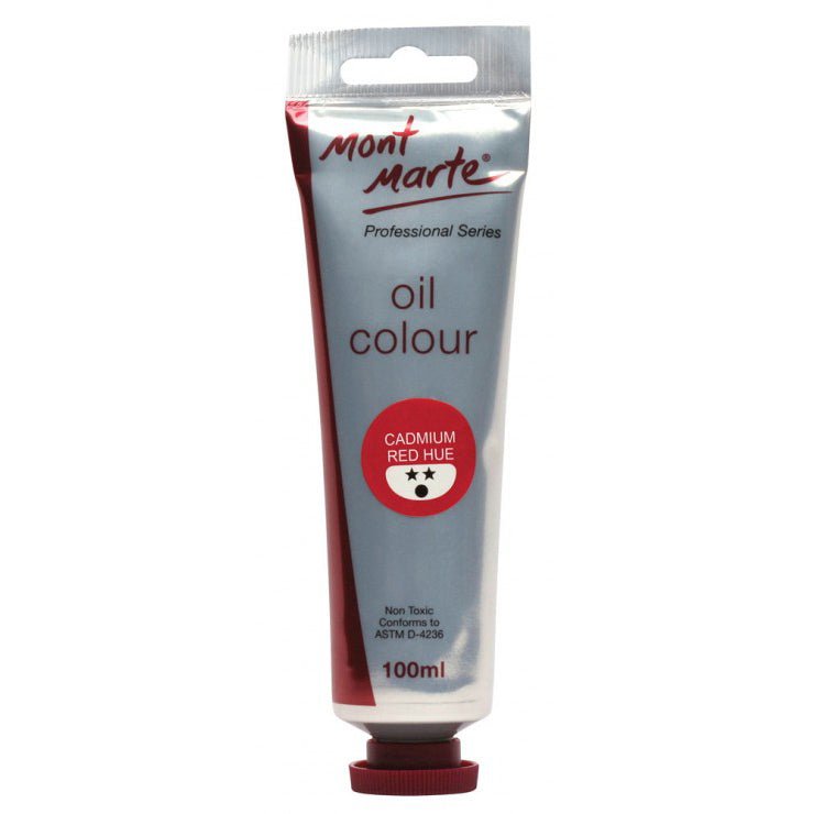 ზეთის საღებავი 100მლ MontMarte Oil Paint 100mls - Cadmium Red Hue - ARTISTA