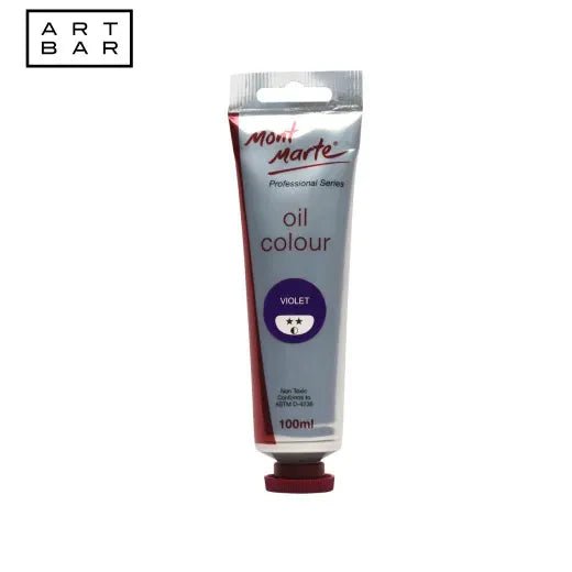 ზეთის საღებავი 100მლ MontMarte Oil Paint 100mls - Violet - ARTISTA